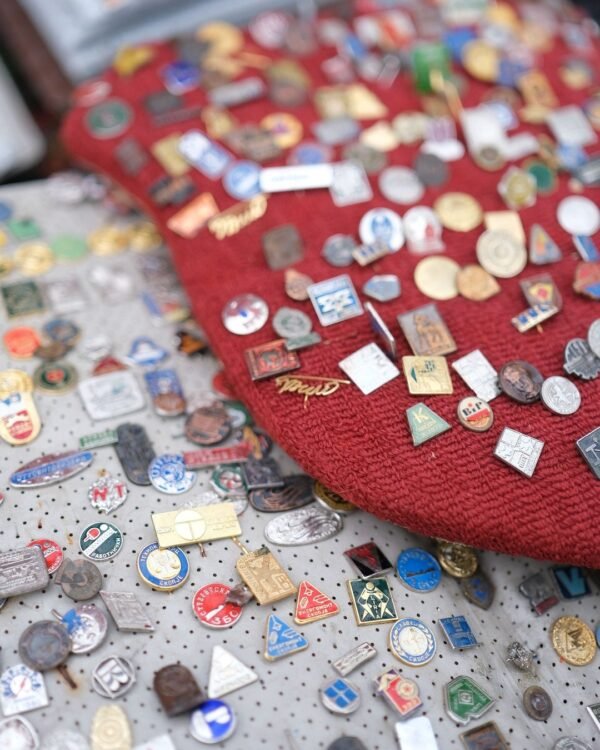 Enamel Metal Logo Badges